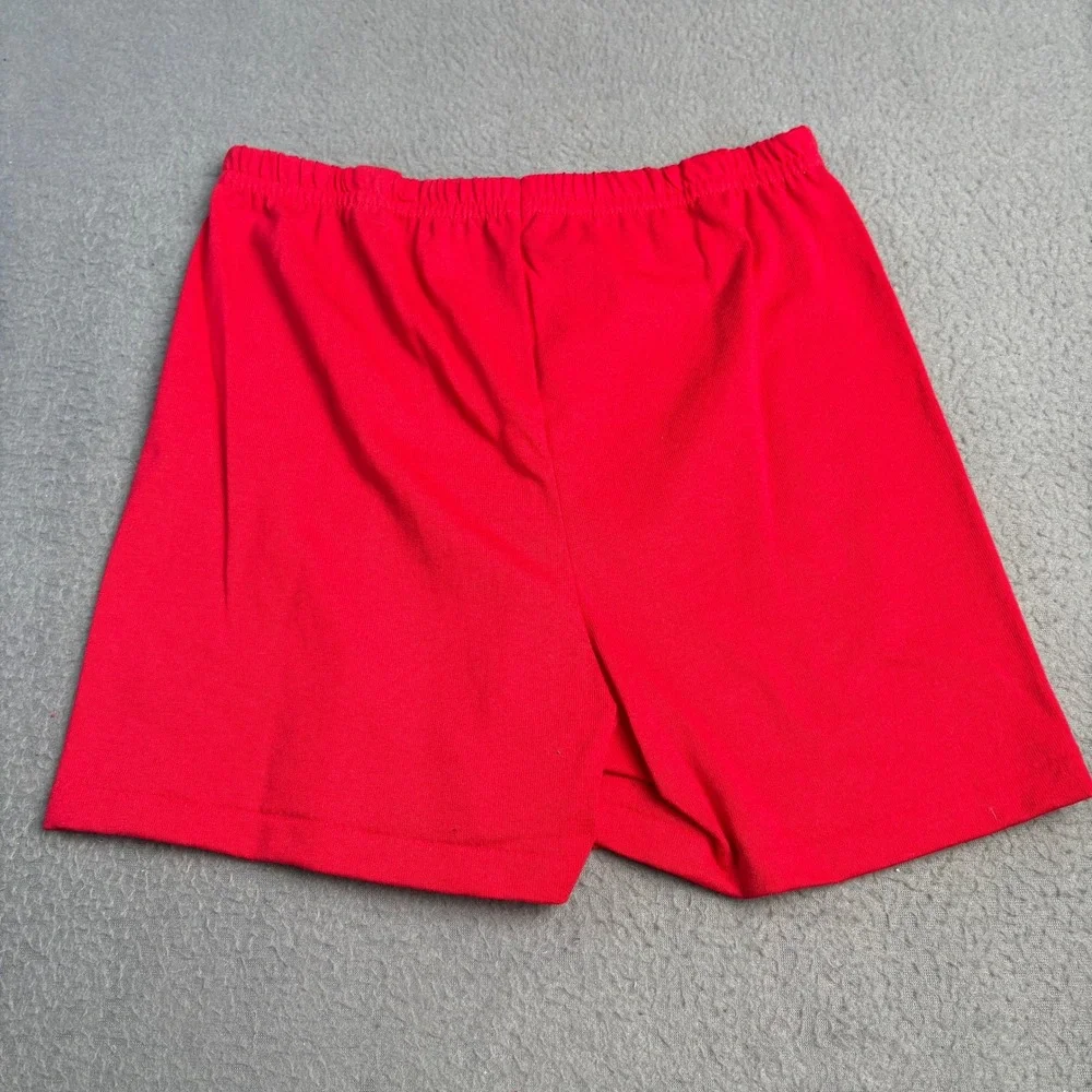 Vintage Chicago Bulls KIDS T-Shirt and Shorts Set Made in USA Red White M 5-6